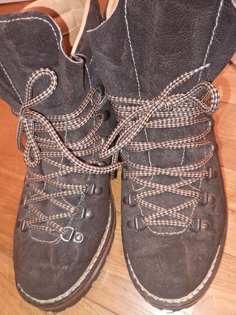 マルモラーダ　マウンテンブーツ　エレファントレザー　ブラック40