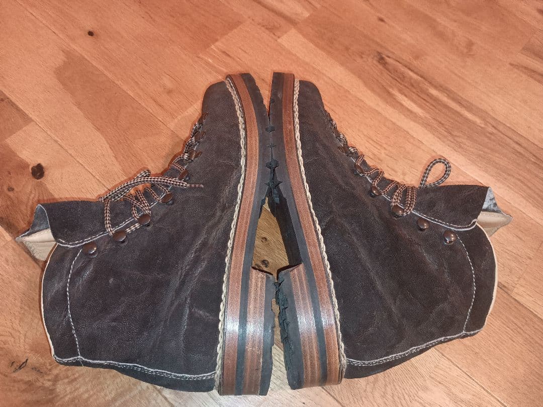 マルモラーダ　マウンテンブーツ　エレファントレザー　ブラック40