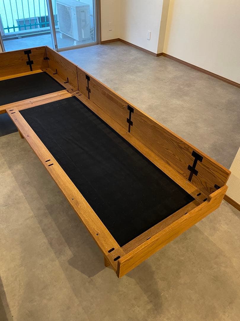 momo natural デイソファ 3P 2台