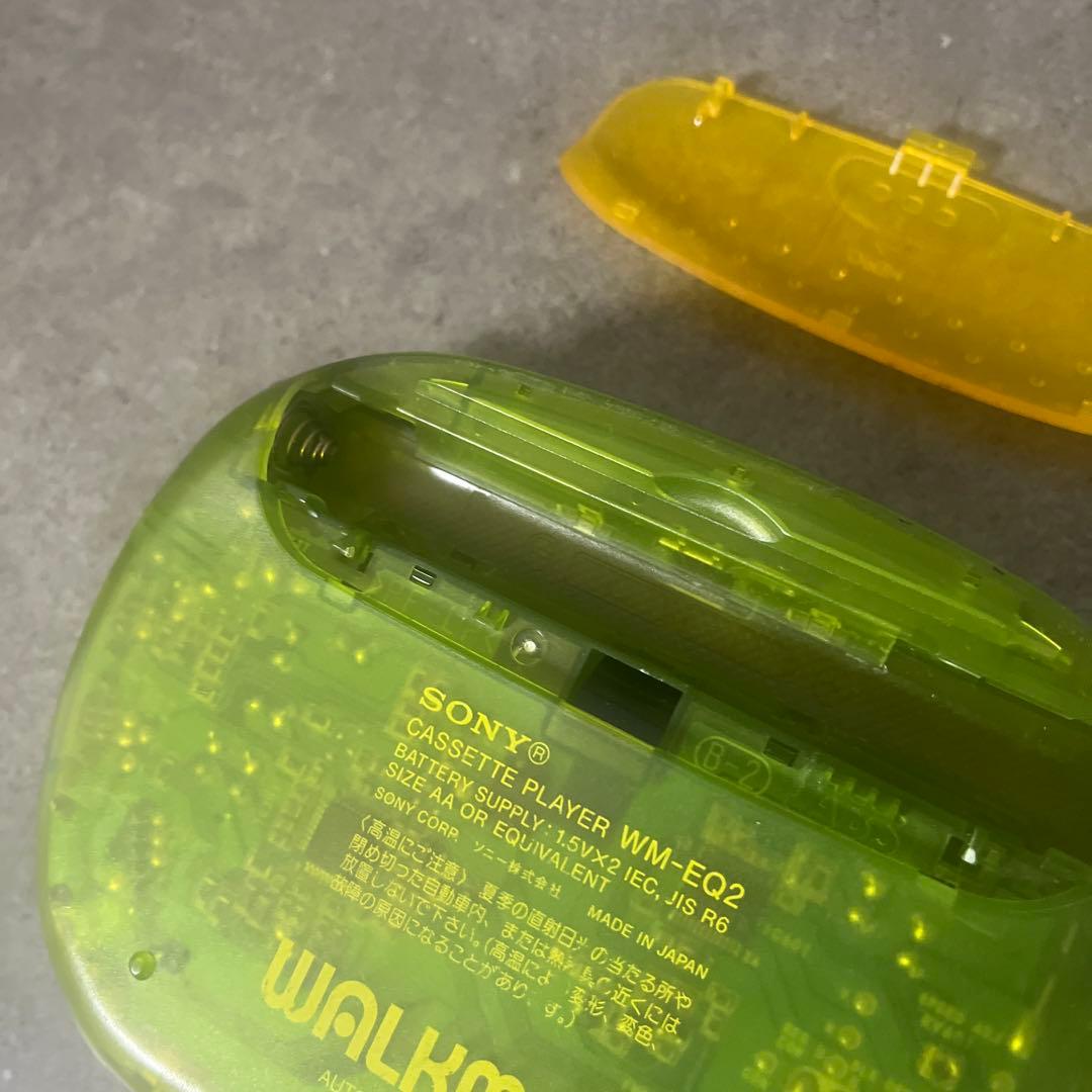 SONY WM-EQ2 2台セット　カセットプレーヤー　通電OK ジャンク品