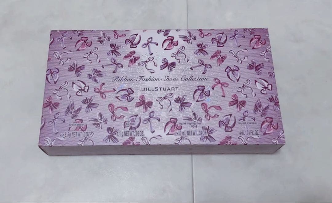 JILLSTUART リボンファッションショー コレクション　クリスマスコフレ