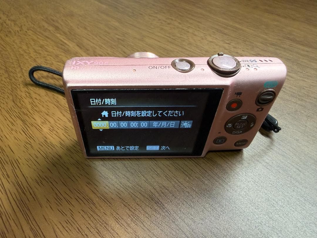 Canon IXY 90F コンパクトデジタルカメラ ピンク