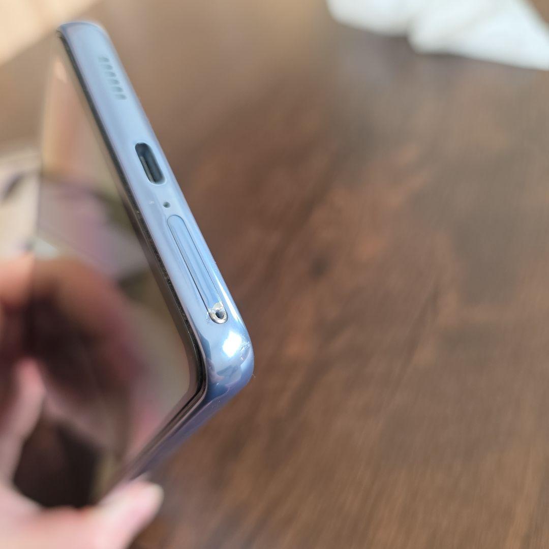 【美品スマホカバー付】Android Galaxy A53 5G オーサムブルー