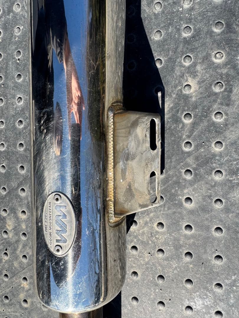 SR400 WM キャプトンマフラー