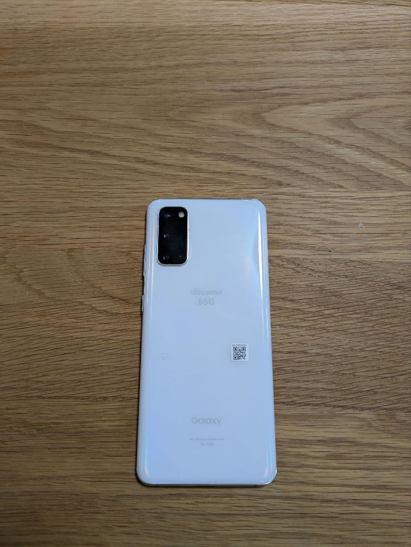 【ジャンク品】Samsung Galaxy S20 5G White 本体
