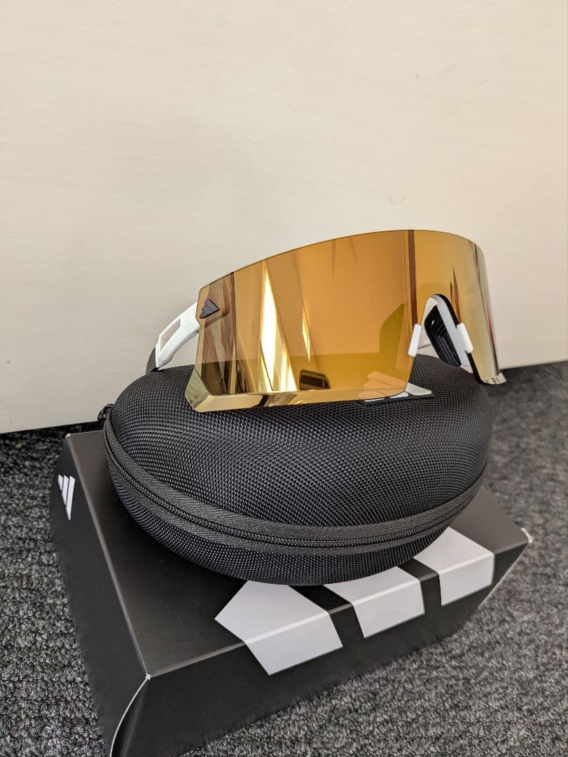 【箱根駅伝】adidas スポーツサングラス DUNAMIS 偏光 レア