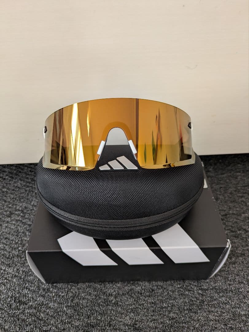 【箱根駅伝】adidas スポーツサングラス DUNAMIS 偏光 レア