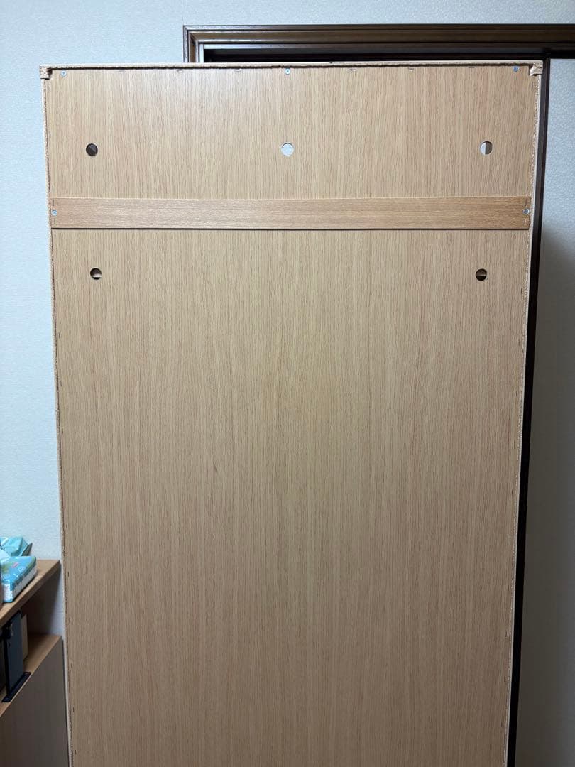 無印　廃盤薄型シェルフ　5段可動棚