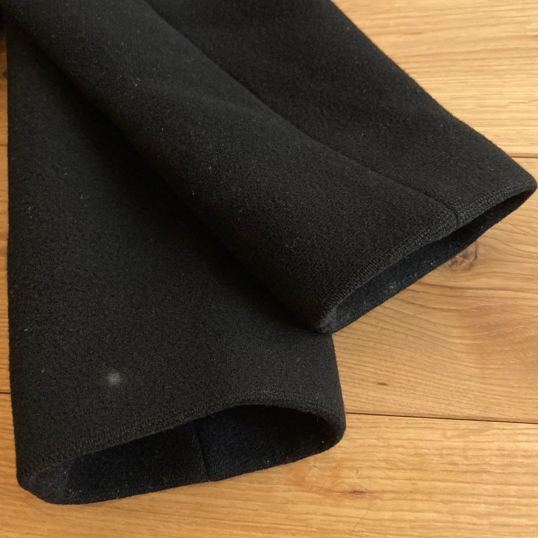 ラルフローレン ウール メルトン Pコート 11 黒 ブラック