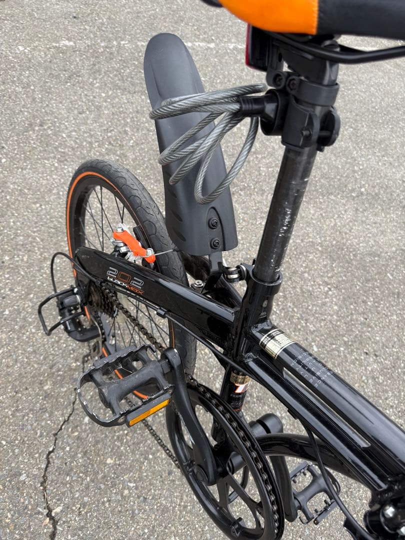 【購入優先】ドッペルギャンガー202 blackmax 折り畳み自転車 ジャンク