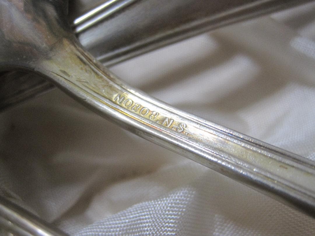 銀メッキ? カトラリー N.S. 24点まとめて ステンレス レトロ