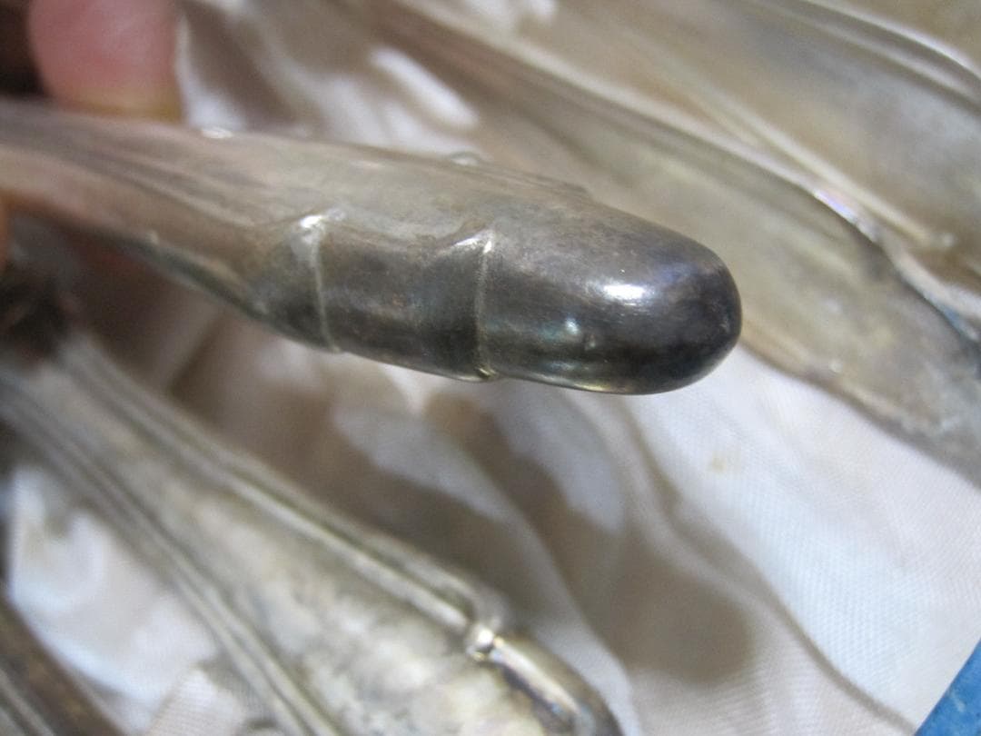 銀メッキ? カトラリー N.S. 24点まとめて ステンレス レトロ