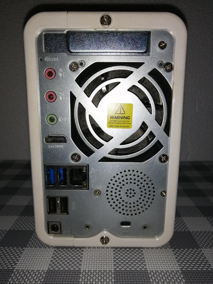 QNAP TS-251B + HDD 4TB (2TBx2個) RAM 8GB