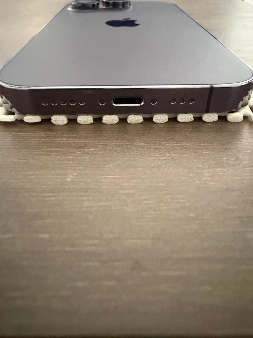 【美品！】Apple iPhone 14 Pro ディープパープル 256GB