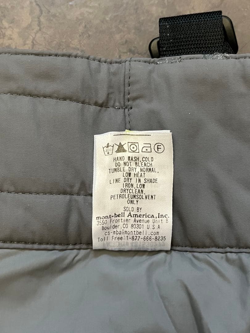 【モンベル】スキーウェア パンツ レディース XS ホワイト
