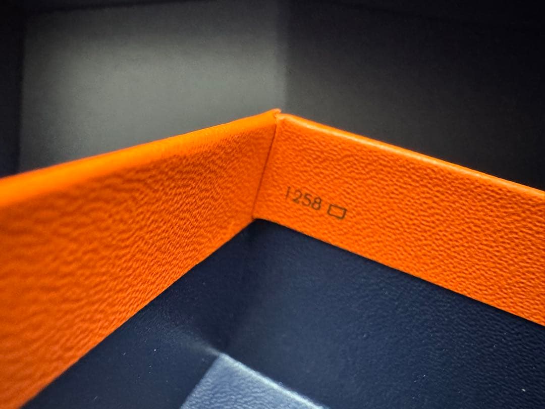 HERMES エルメス 1258⬜︎ ネイビーボックス ケリー25 付属品有