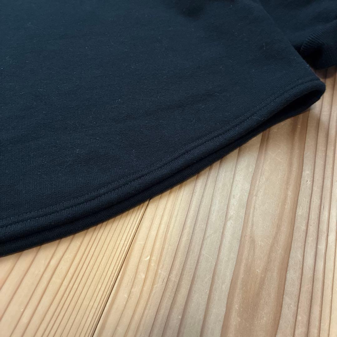 dDdDdDd　SUPER BIG CREW SWEAT BLACK XLサイズ