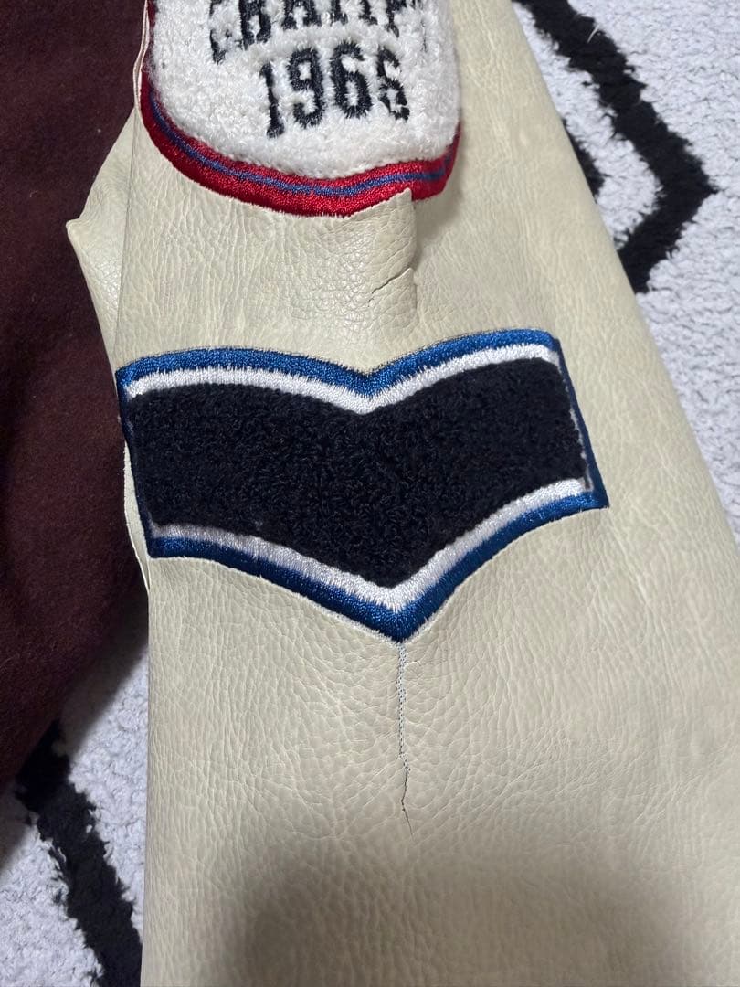 ウェア Vans old school Leather jacket