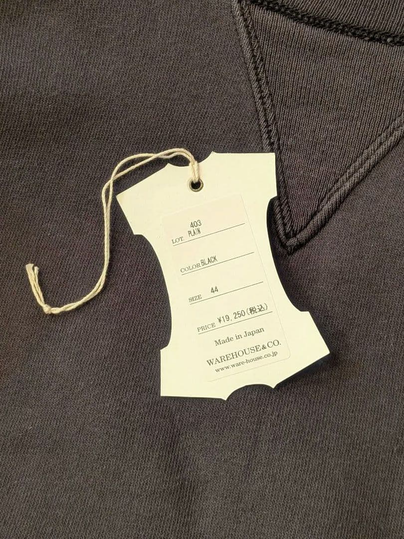 WAREHOUSE 403 スミクロ size44 着用回数１回のみ