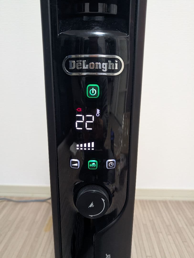 【美品】デロンギ　マルチダイナミックヒーター　MDHU15-BK リモコン付き