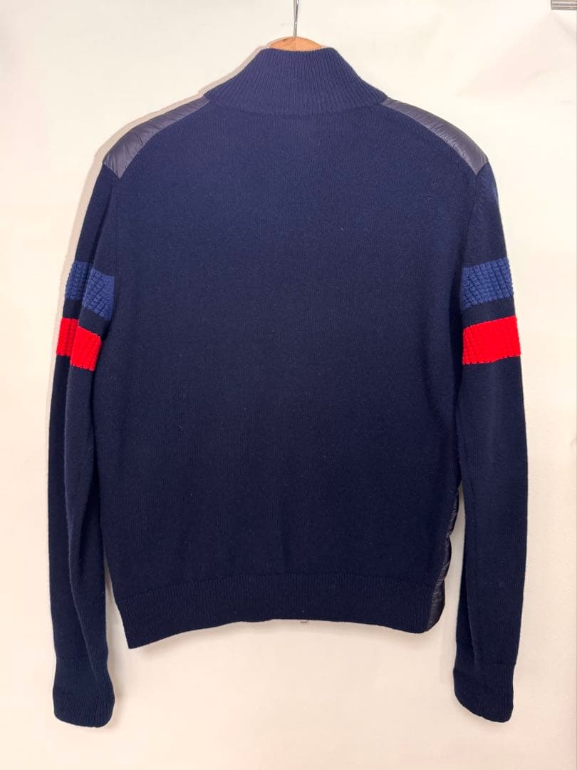 モンクレール　ニットダウンジャケット