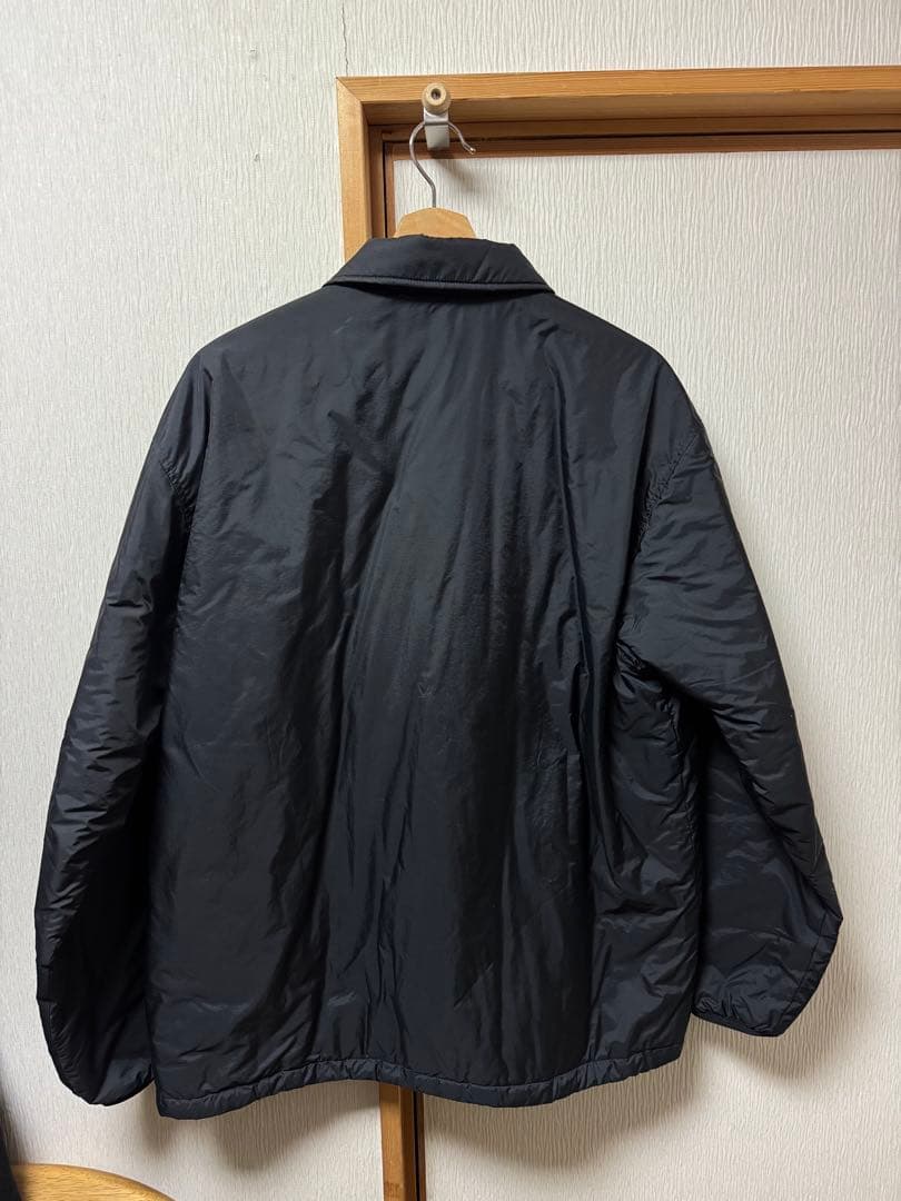 ジャケット・アウター ENNOY Padded Nylon Coach Jacket Black L