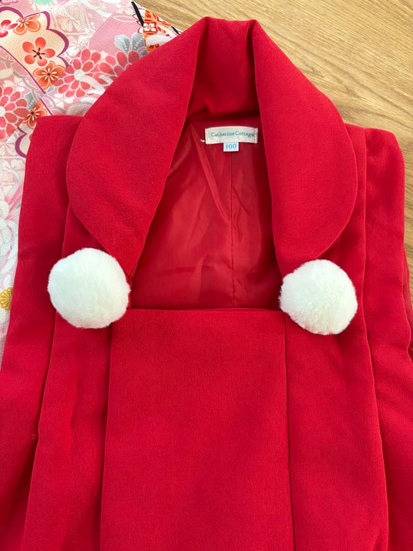 【最終値下げ一度着用のみ】キャサリンコテージ　七五三　3歳　うさぎの花飾り付き