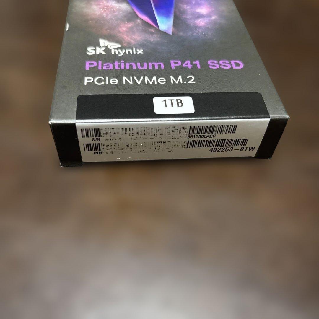 Platinum P41 SHPP41-1000GM-2 内蔵SSD 1TB