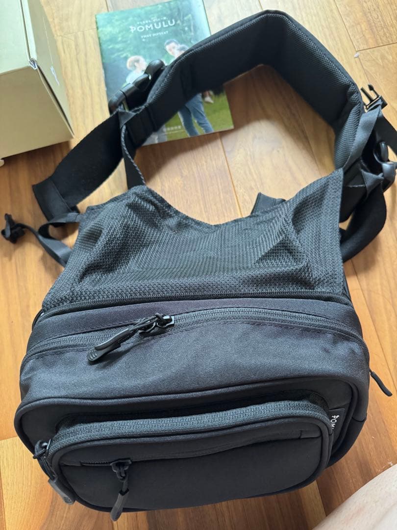 POMURU　ポムル　ヒップシート　ブラック