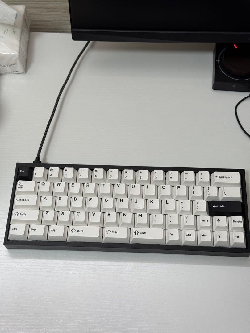 hm66カスタムキーボード　tofu60アルミケース