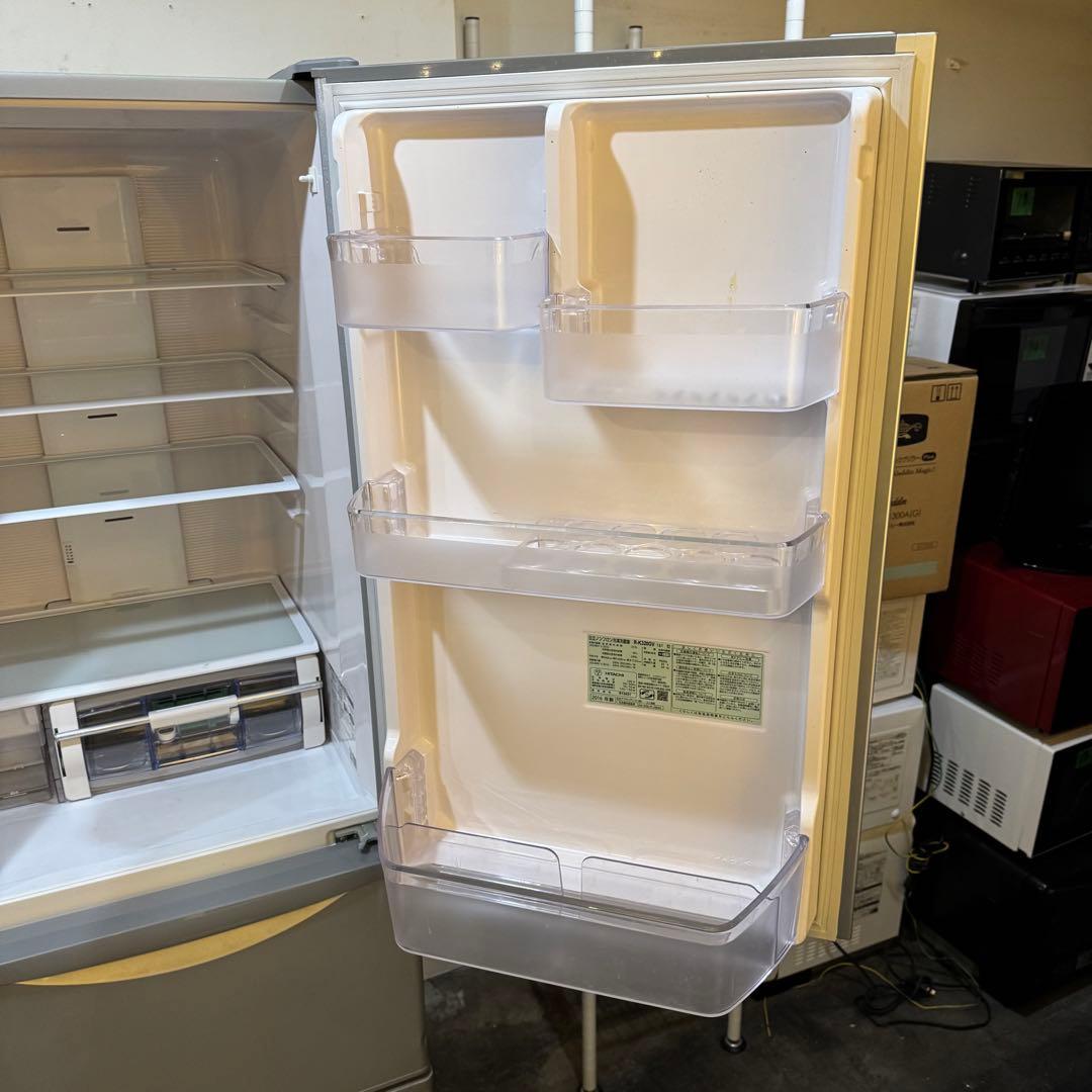 C04★2016年製★日立　冷蔵庫　300L 3ドア　自動製氷機能　洗濯機