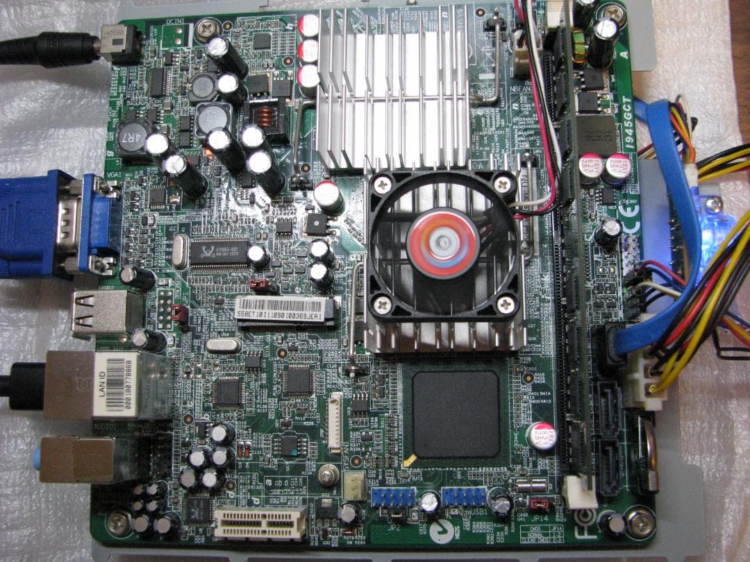 Aopen BB10 SILVER Atom 330搭載ベアボーンキット