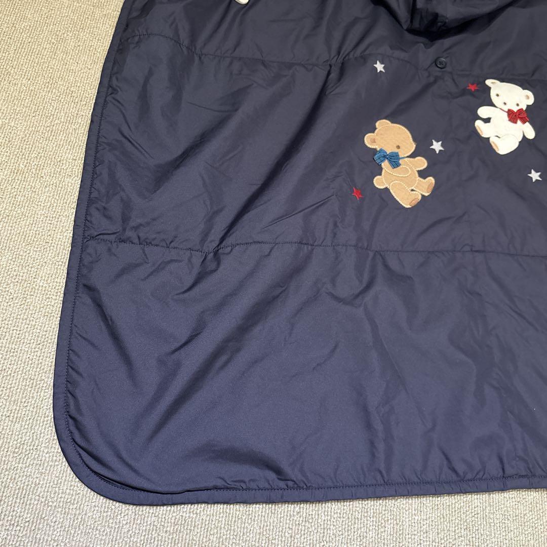 【familiar】ファミリア（〜90）抱っこ紐ケープ＊美品＊ベビーカー＊毛布