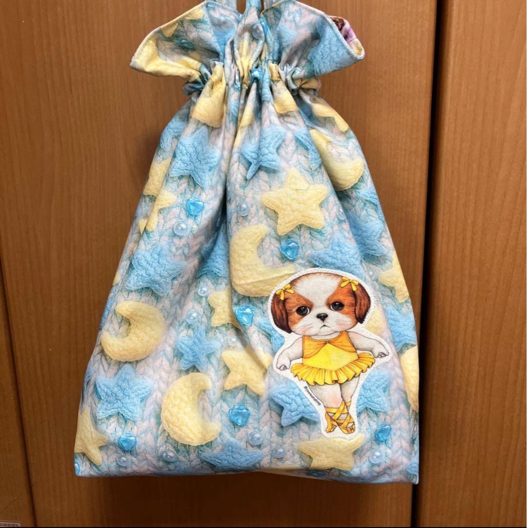 ペコ 巾着トート4点 横長トートバッグ 計5点