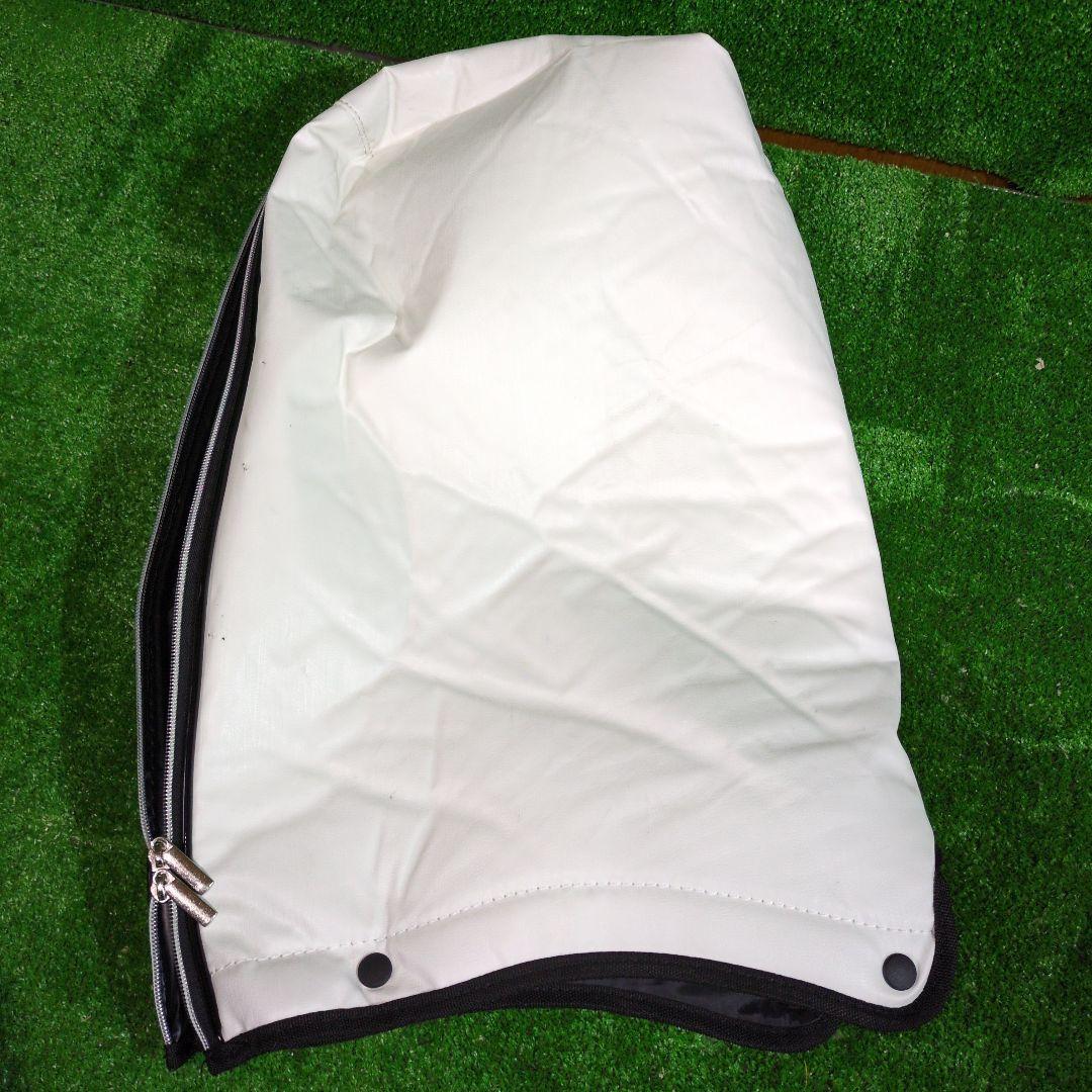 【超美品】TIGORA　キャスター付キャディバッグ　フードカバー付