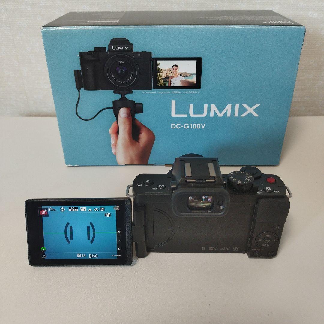 lumixレンズ2本DC-G100V標準ズームセット＆12〜60mm5倍ズーム