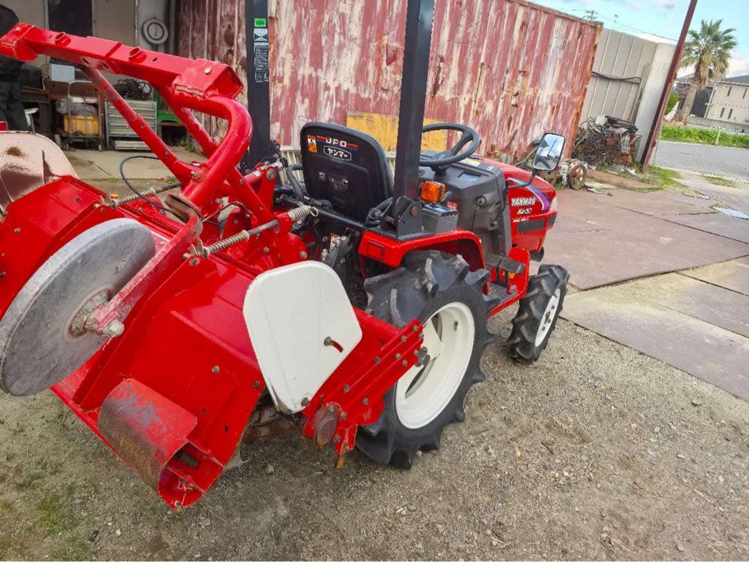 ヤンマートラクター　ke-50 15馬力自動水平 4WD 動作確認済み