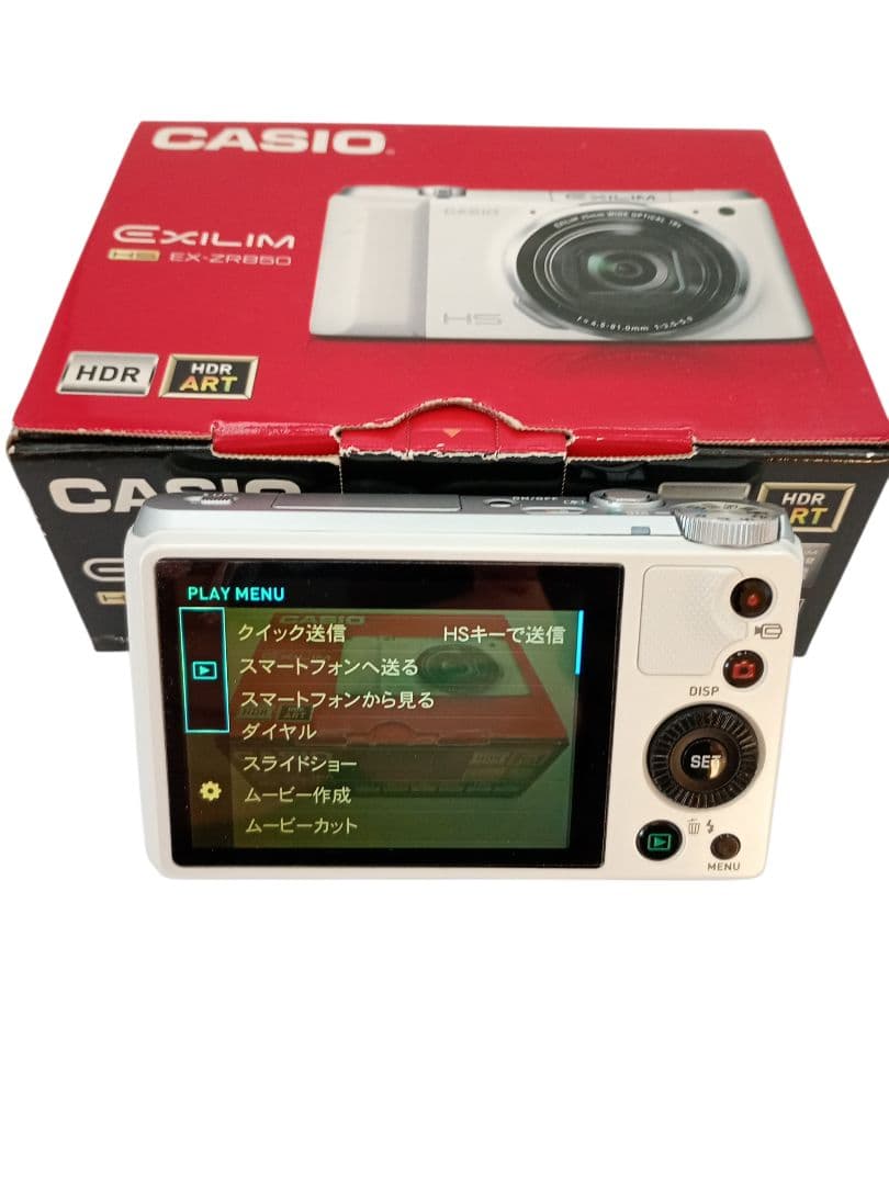 美品！CASIO EXILIM HS EX-ZR850 コンパクトデジタルカメラ