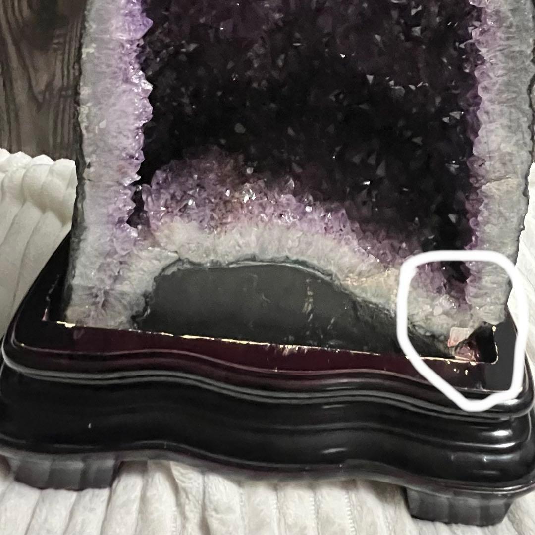 アメジスト ドーム 天然石 ブラジル産約21.2kg ドーム高さ40cm 台付き