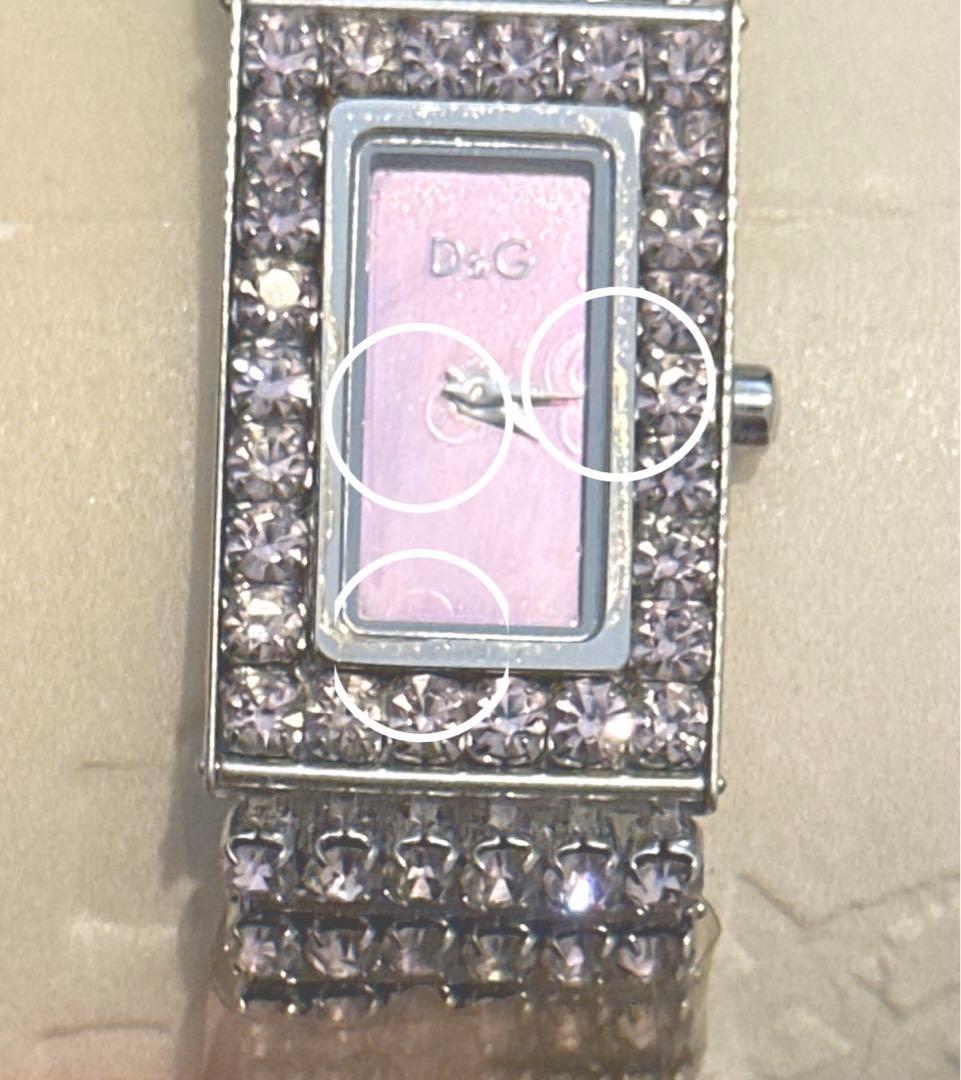 ドルガバ　JACLYN クリスタル　ブレス　腕時計 D&G