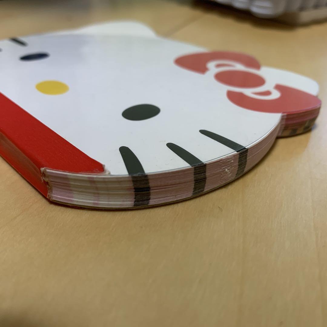 メモ帳　ハローキティ　サンリオ　平成レトロ　ダイカット　匿名配送