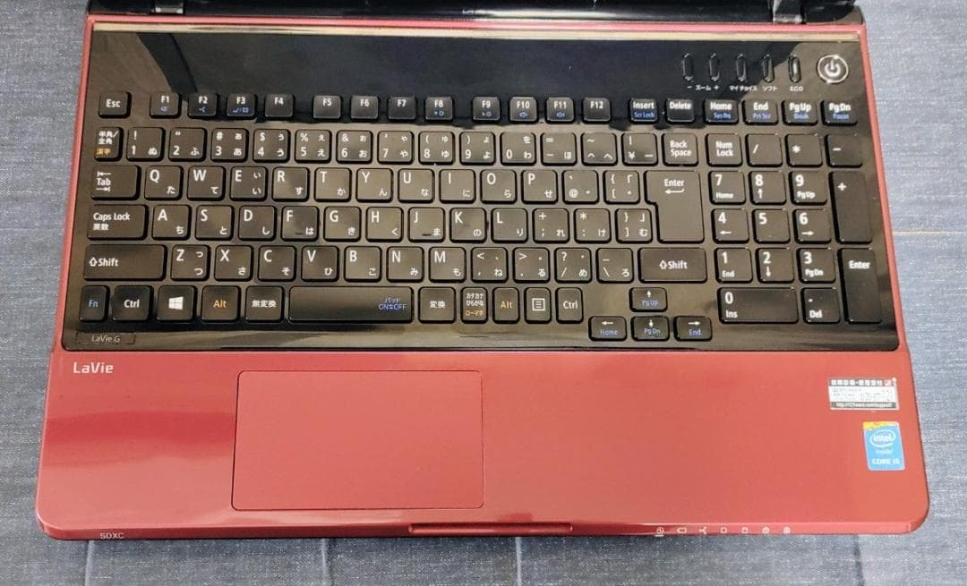 NEC LavieG Corei5 メモリ16GB SSD512GB DVD