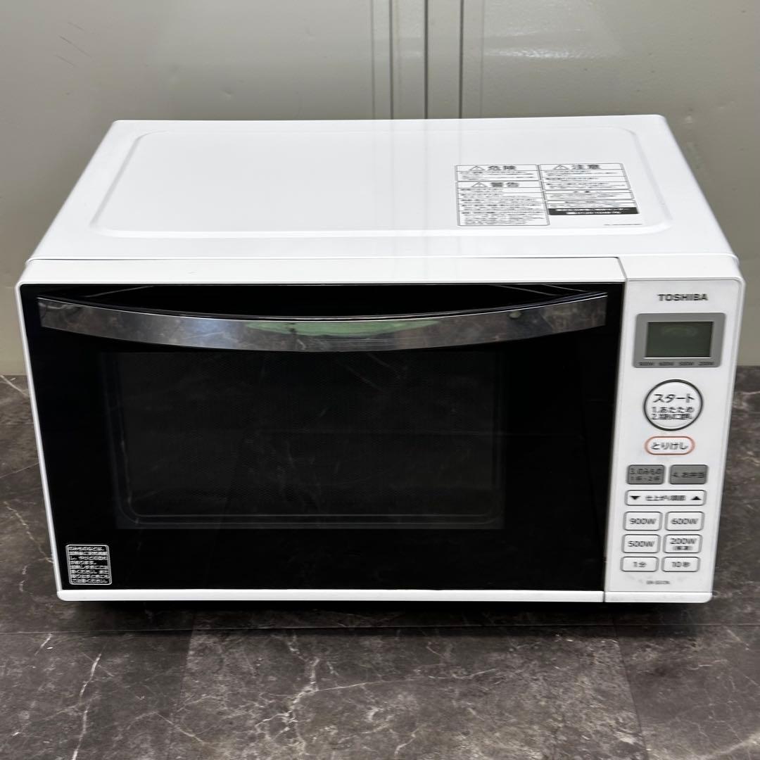 ♪送料込！2021年製900W東芝フラット電子レンジ ER-SS17A(W)