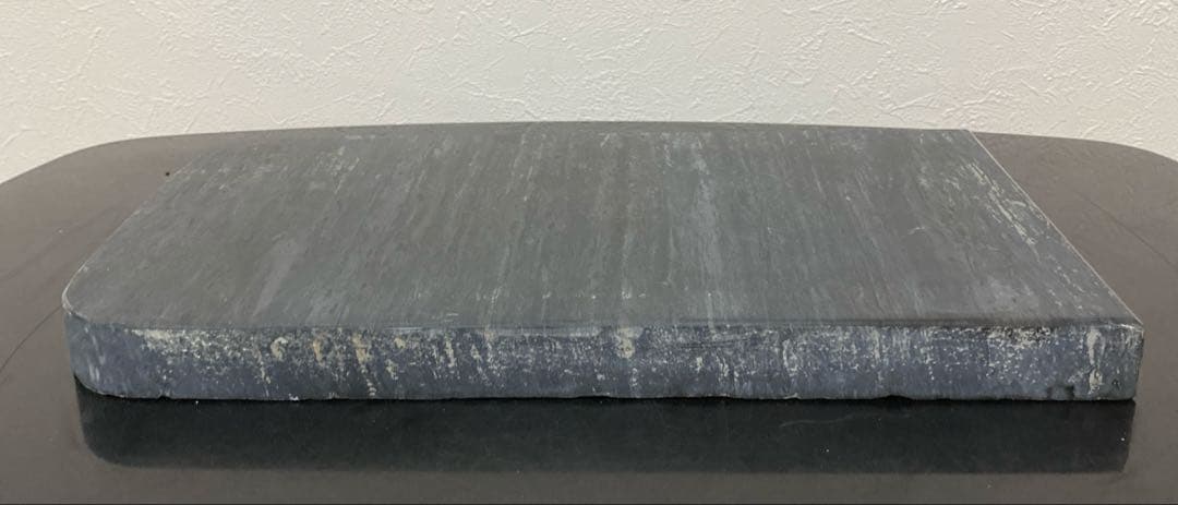 中国美術 歙州硯 大きな硯板 硯石 端渓 水波紋