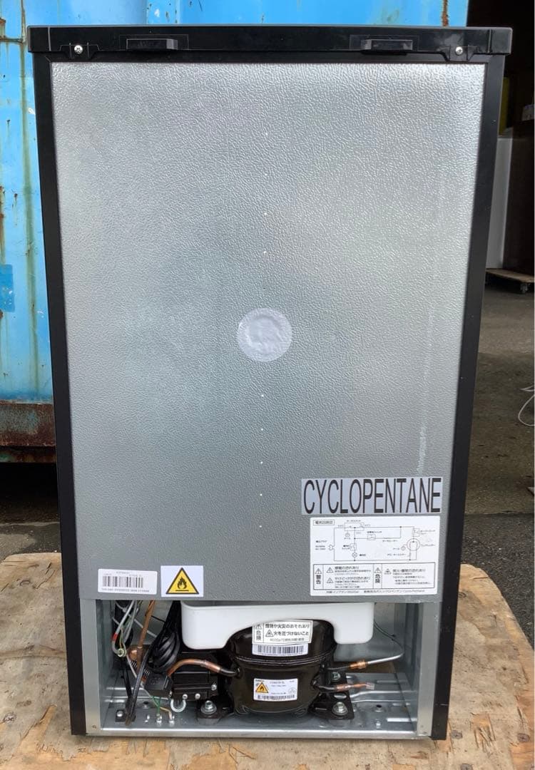 【高年式】comfee 2ドア冷蔵庫 RCT90BL(E) 90L 23年製 黒