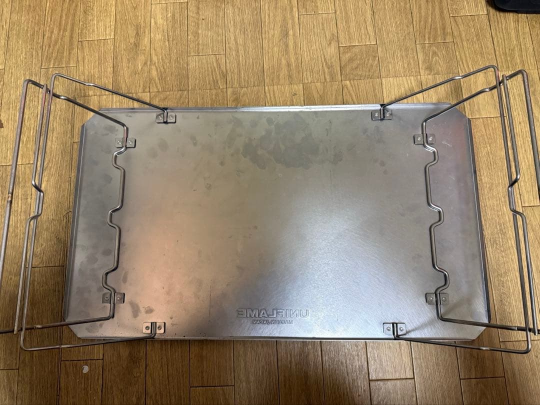 ユニフレーム　焚き火テーブル　フィールドラック