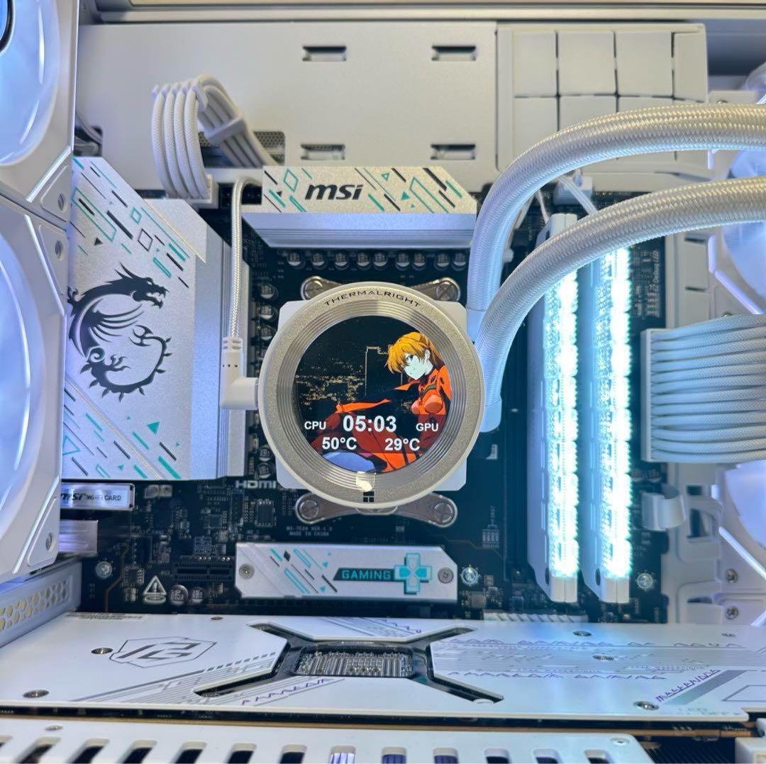 【新品】　ゲーミングPC RYZEN7 7800X3D RX7900XT 2TB