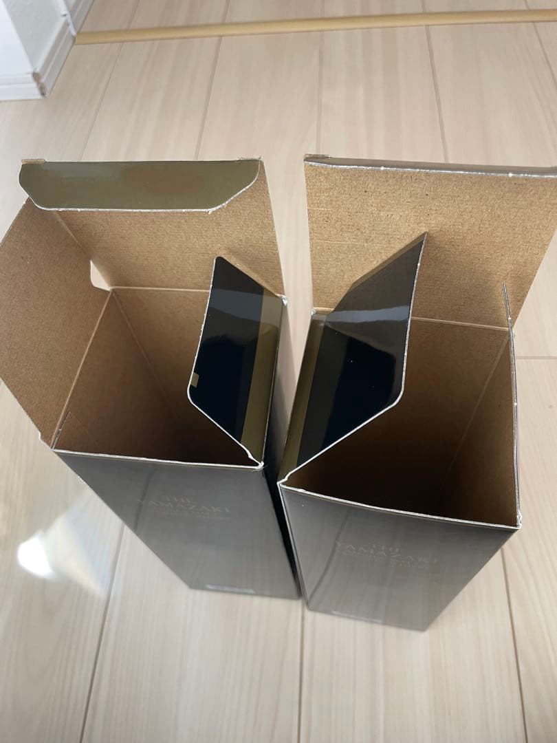 山崎18年空瓶+箱2本セット