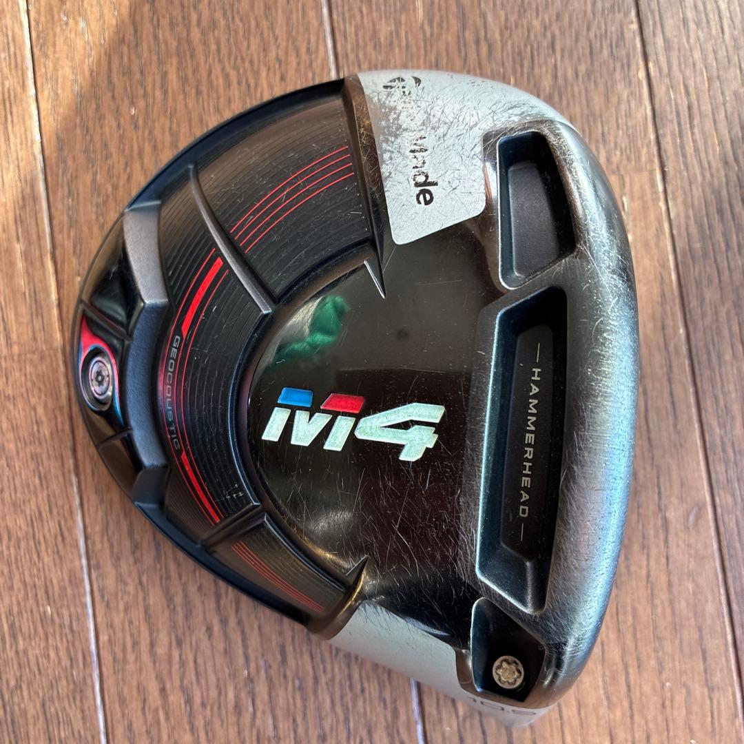 TaylorMade M4 ドライバー ヘッドカバーとドライバーヘッド10.5