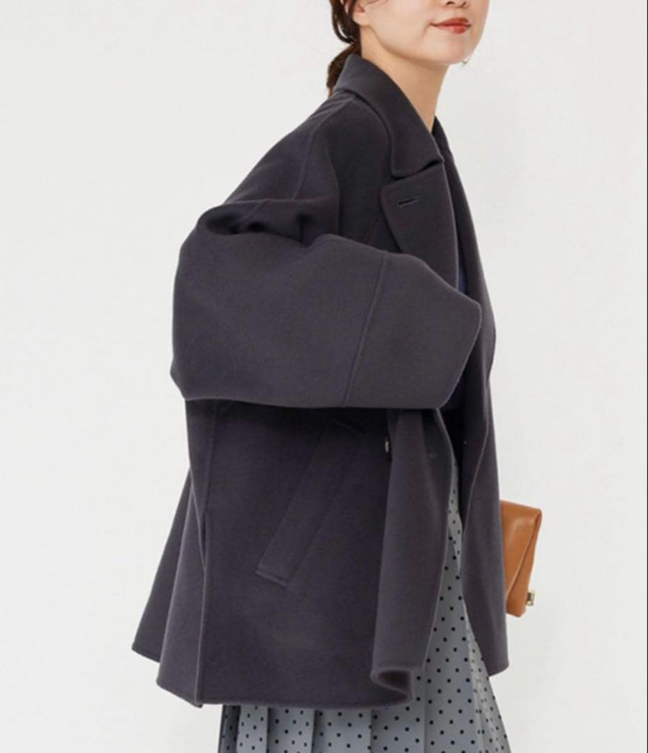 ☆roko☆スーパー160ダブルフェイスショートコート38サイズ